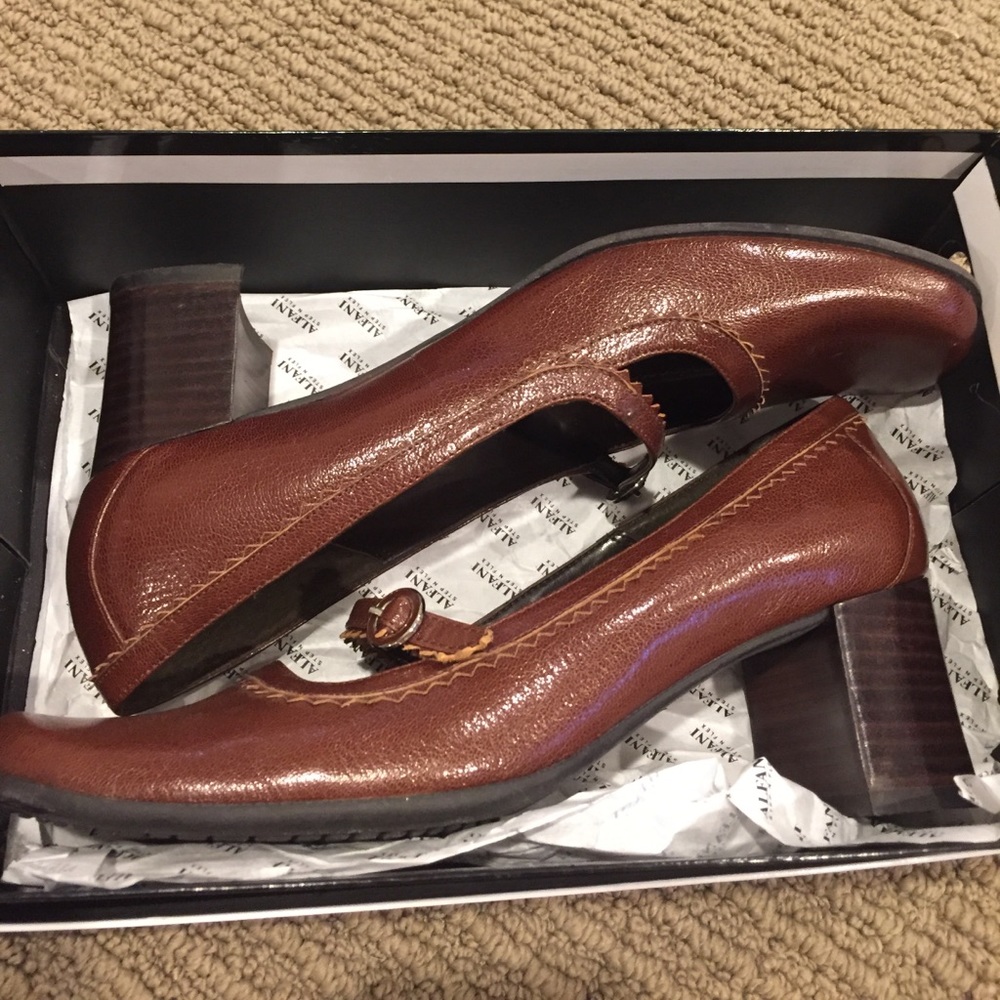 Alfani women’s brown pumps
